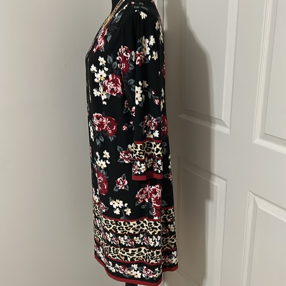 NWOT Chico's Black Sheath Dress Size 2 (L) - Picture 5 of 8